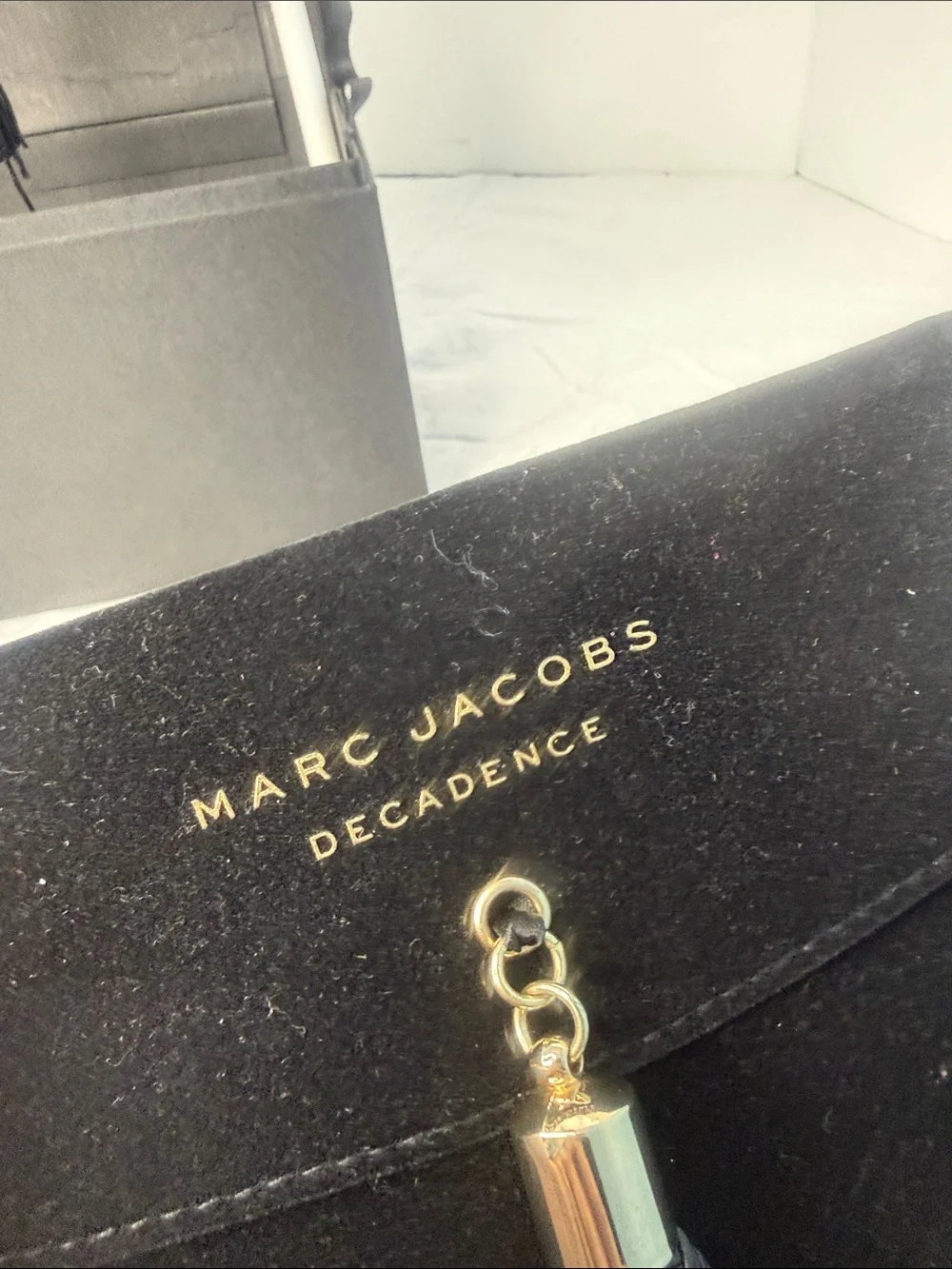 Marc Jacobs Decadence Box and clutch